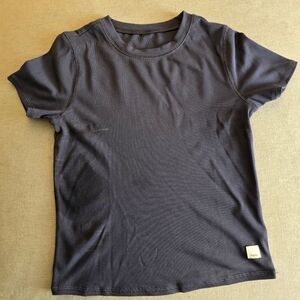 Vuori Ribbed Feather Baby Tee